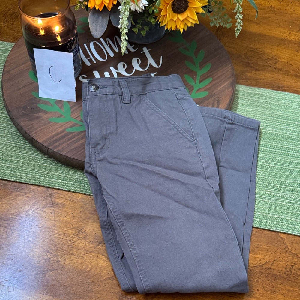 Basic Editions Kids Gray Casual Pants